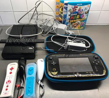 Pakket Nintendo Wii U €100 uitstekende staat beschikbaar voor biedingen