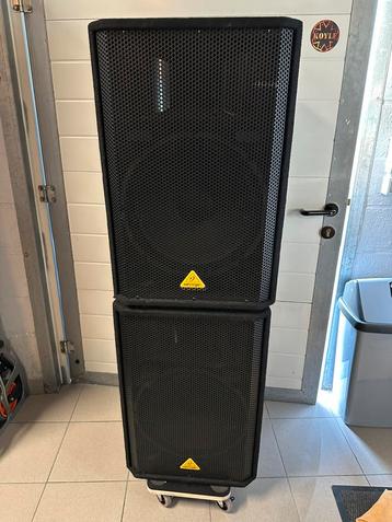 2x Behringer VP1520 boxen beschikbaar voor biedingen
