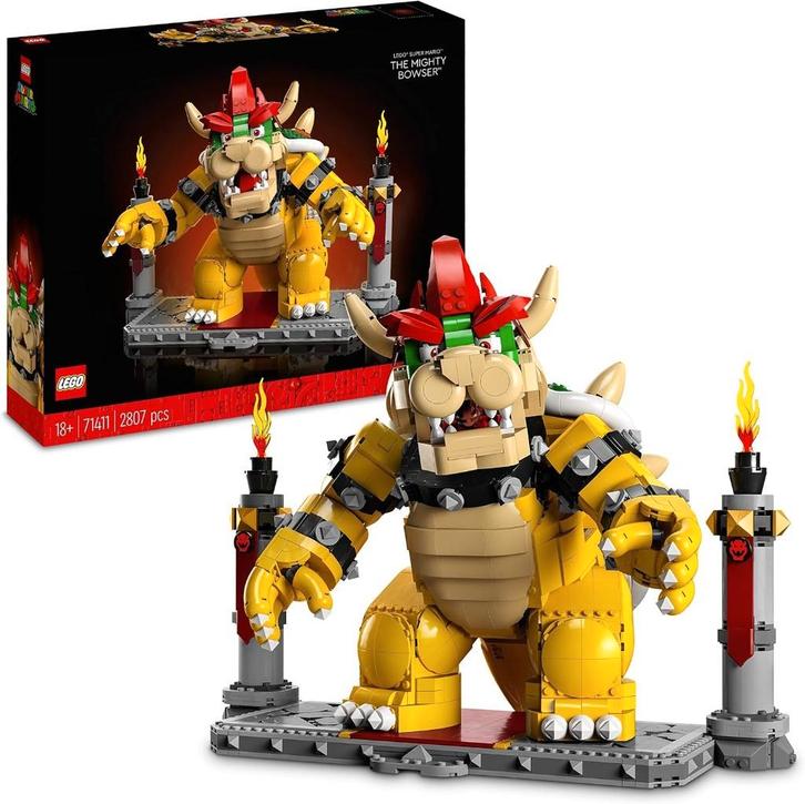 Neuf - Lego Mario - Le puissant Bowser (71411), Kinderen en Baby's, Speelgoed | Duplo en Lego, Nieuw, Lego, Complete set, Ophalen of Verzenden