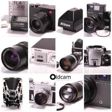 Eerste 12 items online in onze analoge camera veiling