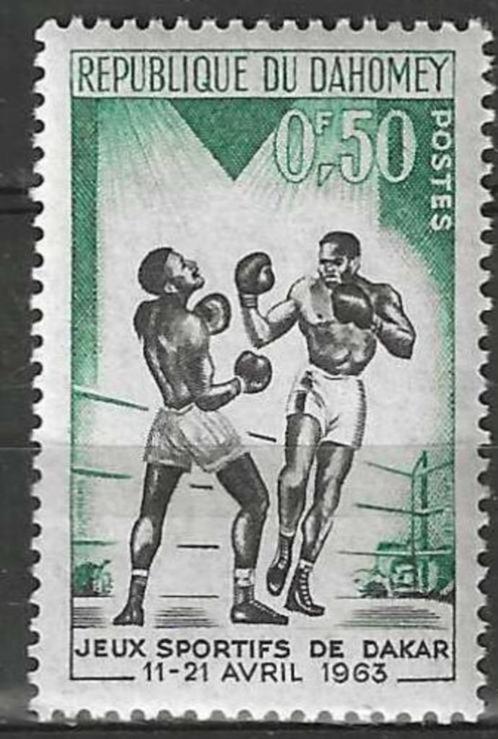 Dahomey 1963 - Yvert 192 - Vriendschapspelen - Boksen (PF), Postzegels en Munten, Postzegels | Afrika, Postfris, Verzenden
