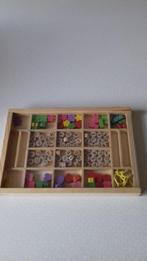 ABC puzzel alfabet houten kralen Maak je eigen ketting € 3.5, Hobby en Vrije tijd, Kralen en Sieraden maken, Ophalen of Verzenden