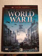 World war 2 dvd box color 3 dvd, Cd's en Dvd's, Dvd's | Documentaire en Educatief, Ophalen of Verzenden, Zo goed als nieuw