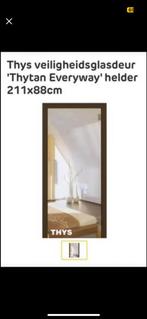 Thys glazen deur. Nieuw in de verpakking., Doe-het-zelf en Bouw, Deuren en Vliegenramen, Ophalen, Nieuw