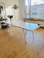 Witte DIY eettafel met HAY poten 240cm x 90cm, Huis en Inrichting, Ophalen of Verzenden, Zo goed als nieuw