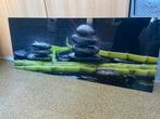 Foto op glas ‘Zen’ 125x50, Enlèvement, Utilisé