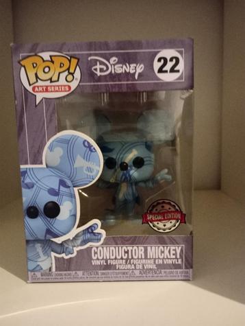 Poupée Funko Mickey Mouse, édition spéciale, série artistiqu, Enlèvement ou Envoi, Comme neuf