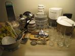 Volledige keukenset, potten, servies, koffiezet, enz…, Huis en Inrichting, Ophalen