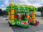 Springkasteel Krokodil - Te Koop, Kinderen en Baby's, Speelgoed | Buiten | Springkussens, Ophalen, Zo goed als nieuw