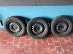 Velgen + band VW 185 65/R15 88, 15 inch, Velg(en), Gebruikt, Ophalen of Verzenden