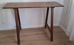 antieke vintage houten tafel, Ophalen