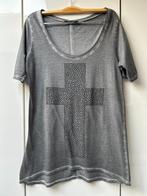 Tee-shirt gris Jennyfer - Taille S --, Comme neuf, Manches courtes, Taille 36 (S), Jennyfer