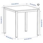 IKEA Tafel, Ophalen, Gebruikt, 50 tot 100 cm, Vierkant
