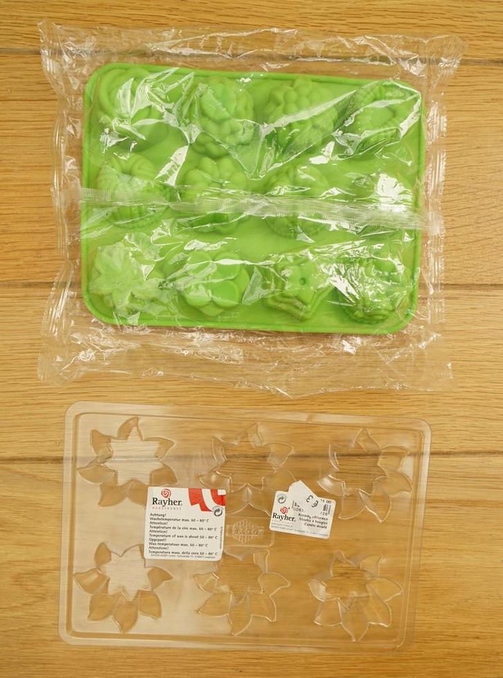 siliconene bak / kaars vormen, Hobby en Vrije tijd, Knutselen, Nieuw, Gereedschap of Accessoires, Ophalen of Verzenden