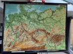 Wandkaart Duitsland, Antiek en Kunst, Antiek | Schoolplaten, Ophalen, Aardrijkskunde