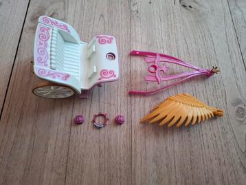 Playmobil onderdelen set 5143 Pegasuspaard met koets beschikbaar voor biedingen