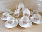 Koffieset van porselein - N, Antiek en Kunst, Antiek | Porselein, Ophalen of Verzenden