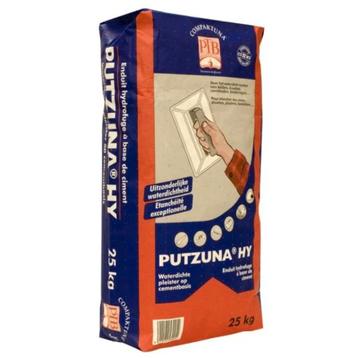 Putzuna HY 25kg (waterdichte pleister) beschikbaar voor biedingen
