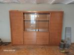 originele vintage bibliotheek - vitine kast jaren 60, Ophalen