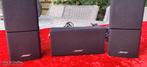Bose set dubbele Cube luidsprekers 3 x met kabels originele, Ophalen of Verzenden, Zo goed als nieuw, Center speaker, Bose