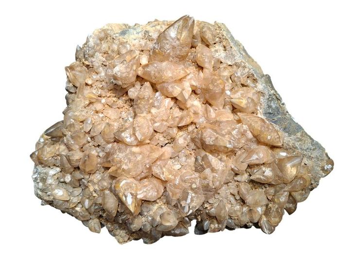 Monumentale Bergkristal Geode – 28 kg, Verzamelen, Mineralen en Fossielen, Mineraal, Ophalen
