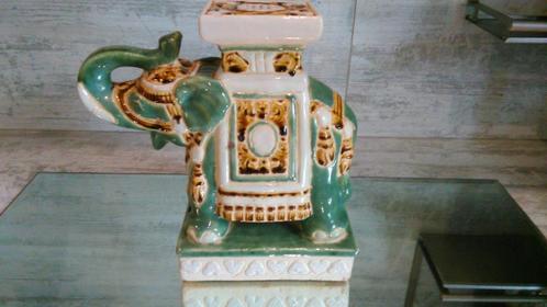 Vintage olifant in keramiek, Antiek en Kunst, Antiek | Keramiek en Aardewerk, Ophalen of Verzenden
