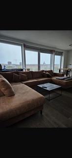 Grand canapé en cuir 300x180 cm, Enlèvement ou Envoi, Comme neuf, Cuir