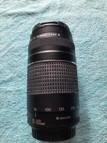 Canon zoom lens 75-300mm beschikbaar voor biedingen