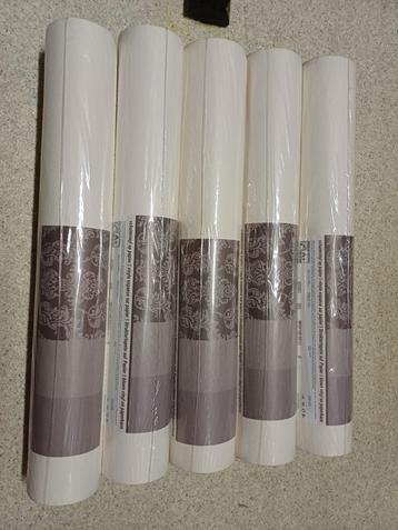 behang papier 13 rollen effen met mini relief schuimvinyl beschikbaar voor biedingen