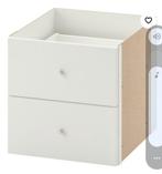 Ikea Expedit/Kalax 33x33 blauw onderblok met 2 laden, Ophalen, Nieuw