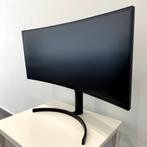 LG Gebogen 34'' UltraWide QHD (3440 x 1440) IPS Monitor, Hoofdtelefoonaansluiting, LG, 60 Hz of minder, IPS