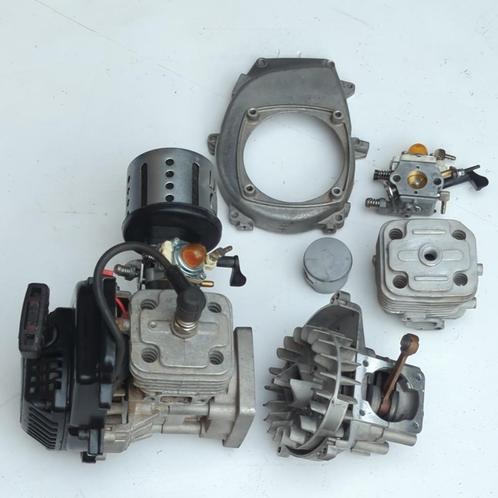 Bigscale 26cc 4-bouts motor, 29cc onderdelen Reely FG Carson, Hobby en Vrije tijd, Modelbouw | Radiografisch | Auto's, Gebruikt