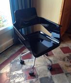 Chaise/Fauteuil Vintage, Comme neuf, Noir, Chaise de bureau