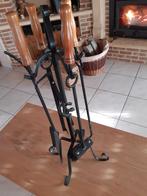 5 delige haardset, Ophalen, Gebruikt, Houthaard