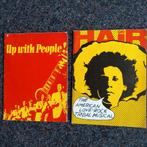 2 programmaboekjes jaren 1970: "HAIR" &  "UP WITH PEOPLE", Ophalen of Verzenden, Zo goed als nieuw