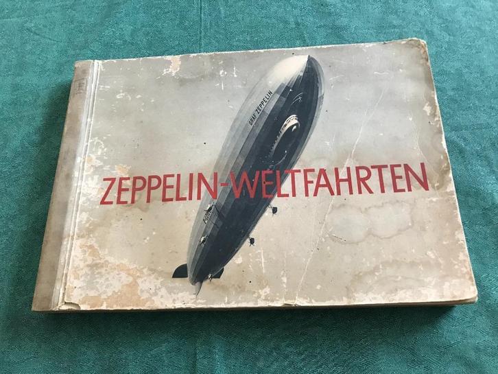 boek:  de wereldvaarten van de Zeppelin, Antiek en Kunst, Antiek | Boeken en Manuscripten, Ophalen