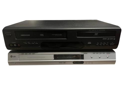 Medion&LG VHS digitaliseren SET SCART met toebehoren, Audio, Tv en Foto, Videospelers, Gebruikt, VHS-speler of -recorder, Verzenden