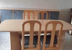 Tafel met stoelen te koop, Huis en Inrichting, Complete eetkamers, Gebruikt, Ophalen