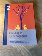 Inleiding in de pedagogiek (2) - Grondslagen en stromingen, Enlèvement ou Envoi, Comme neuf, Enseignement supérieur, Diverse auteurs