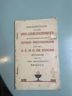 huldebetoon oud leerlingenbond beroepsschool Brugge Z.E.H.G., Verzamelen, Religie, Ophalen of Verzenden, Gebruikt, Boek, Christendom | Katholiek