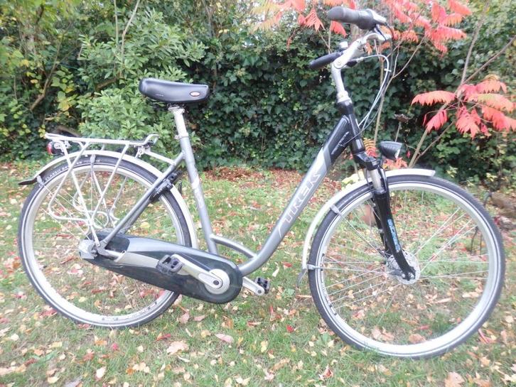 Damesfiets TREK Navigator, Fietsen en Brommers, Fietsen | Dames | Damesfietsen, Gebruikt, Overige merken, Versnellingen, 53 tot 56 cm