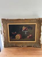 Ancien tableau peinture signé 80/60cm, Enlèvement