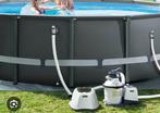 Intex zwembad met zoutwatersysteem, Jardin & Terrasse, Accessoires de piscine, Enlèvement, Utilisé