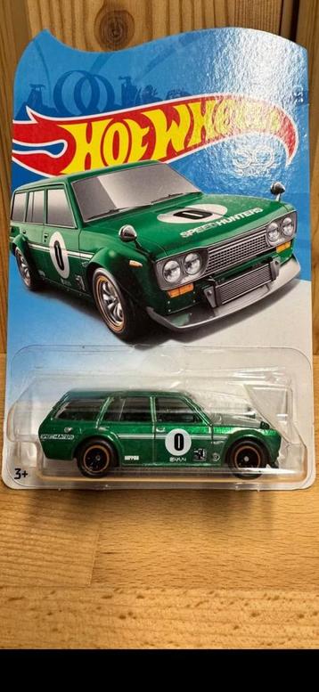 Hotwheels datsun 510 wagon beschikbaar voor biedingen
