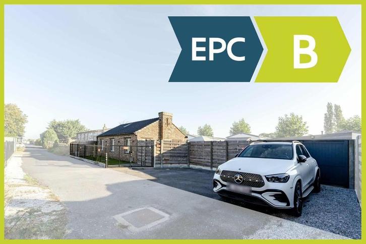 Vrijstaand huis te koop met 2slpk nabij Overmere Donk EPC B, Immo, Huizen en Appartementen te koop, Provincie Oost-Vlaanderen