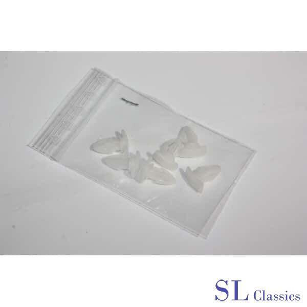 Strip klemmen 6x Mercedes-Benz, SL - SLC, R107 - C107 - W107, Auto-onderdelen, Carrosserie, Mercedes-Benz, Nieuw, Ophalen of Verzenden