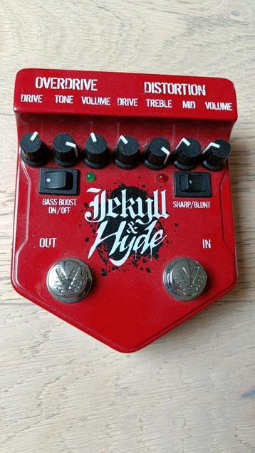 Jekyll & Hyde Overdrive-pedaal (visueel geluid)