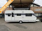 Hobby De Luxe 540 KMFE 2025 STAPELBED!, Caravans en Kamperen, Caravans, Schokbreker, Vast bed, Hobby, Treinzit