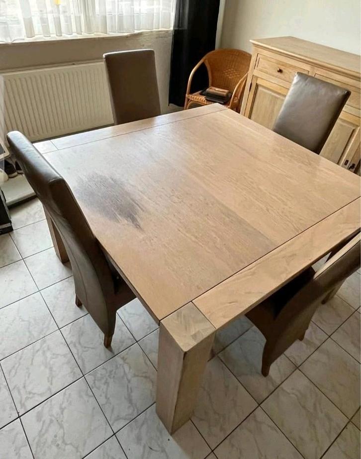 Stijlvolle Eettafel – Perfect voor Gezellige Avonden, Huis en Inrichting, Tafels | Eettafels, Ophalen of Verzenden