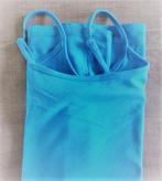 turquoise blauw topje onderhemdje hemd , mt M, Ophalen of Verzenden, Blauw, Hemd